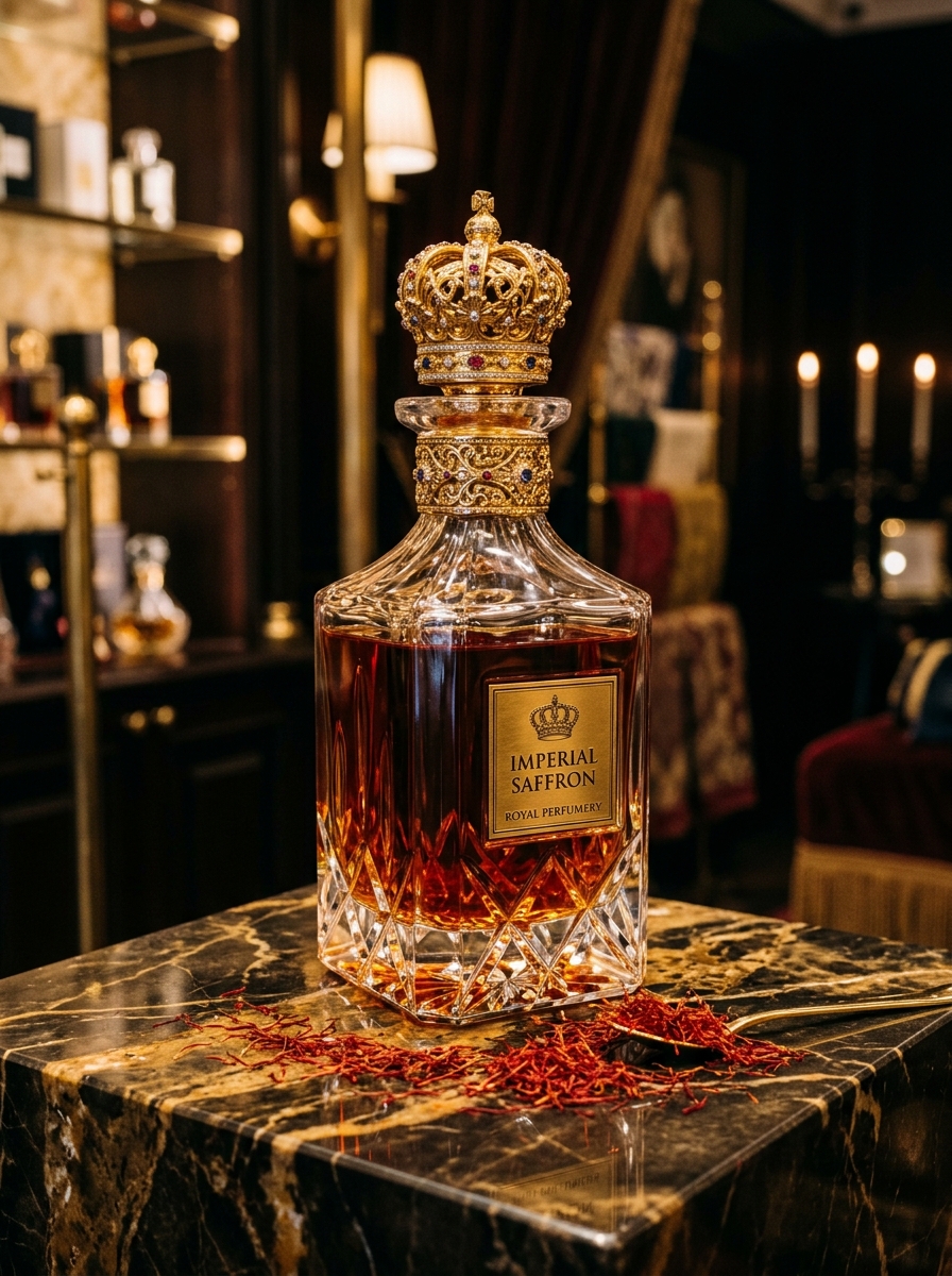 Ishaq Scents Royal Saffron Blend Flacon